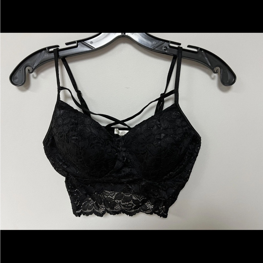 Bozzolo Black Lace Bralette